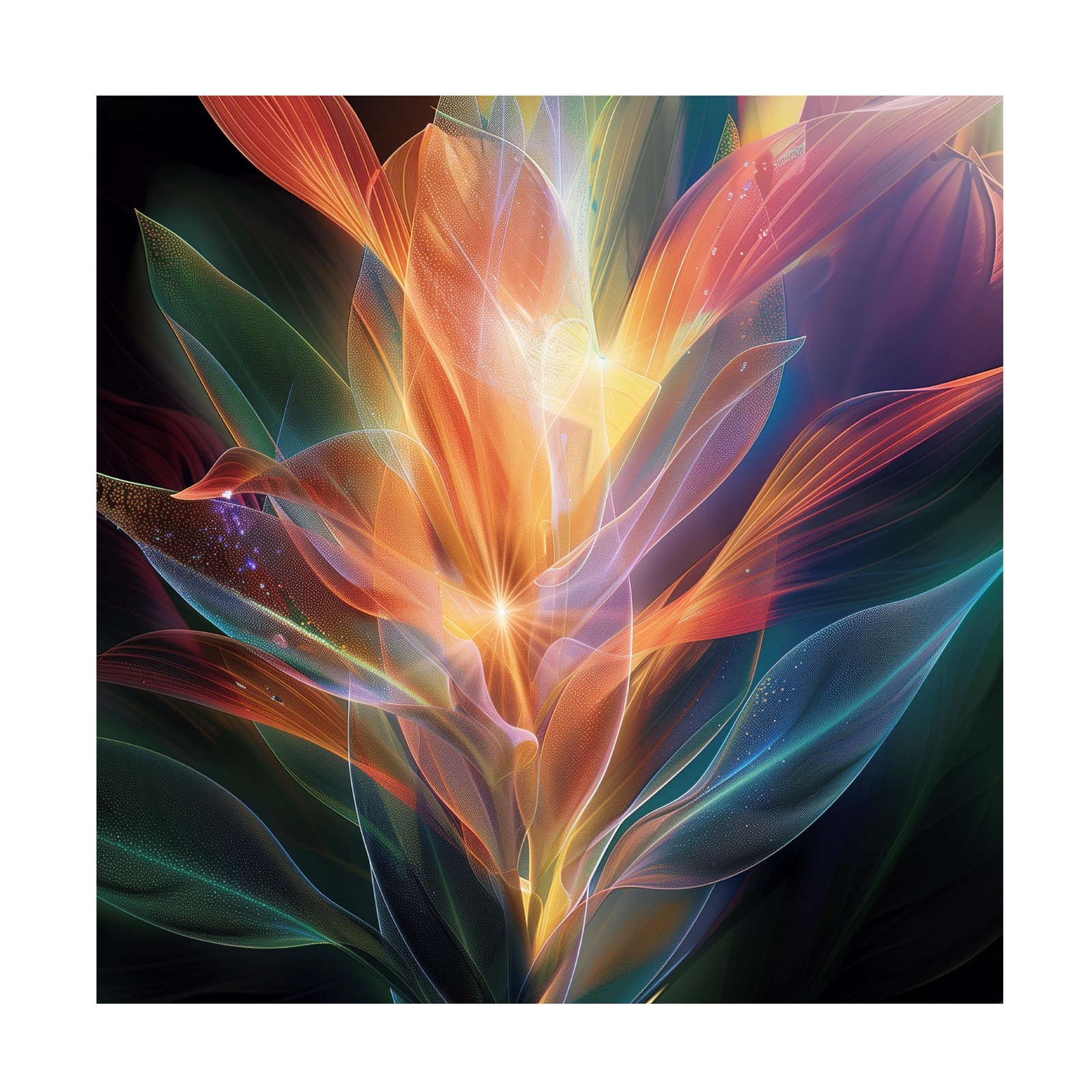 Canvas Wall Art - r3darch0n 'Ephemeral Grace' Wall Art for Living Room, Bedro...