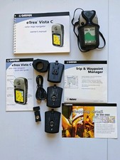 Garmin eTrex Vista C Colour Handheld GPS with CD and Owner Manual + Cycle Mount
