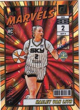 2025 Donruss WNBA Hailey Van Lith RC 234/399 Net Marvels SP Sky #24