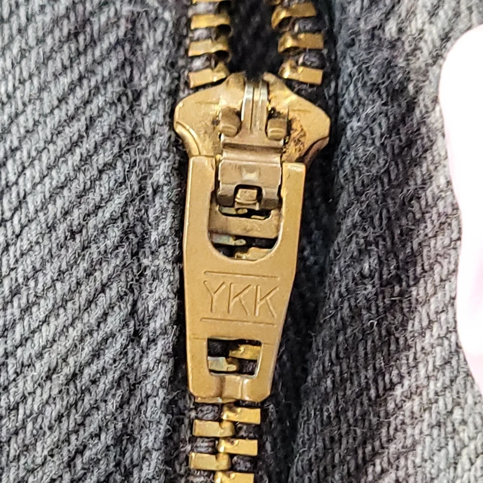 Pantalones Cortos Jeans Vintage Calvin-Klein 36x9 Desteñidos Carbón-Lavado Foto 4 de 4