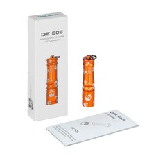 Olight I3E EOS Orange Skull EDC Keychain Waterproof Flashlight, 90 Lumens