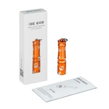 Olight I3E EOS Orange Skull EDC Keychain Waterproof Flashlight, 90 Lumens