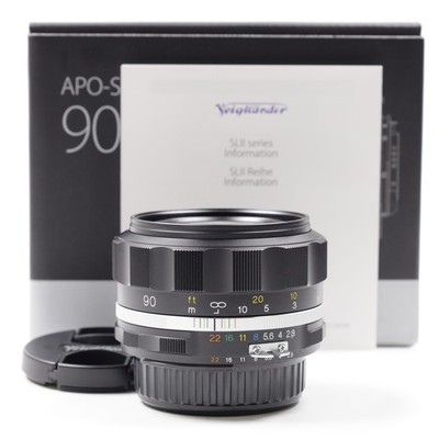 Voigtländer APO-SKOPAR 90mm f/2.8 SL IIs schwarz für Nikon F [Top...