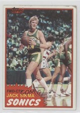 1981-82 Topps Jack Sikma #39 HOF 10ou