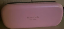 kate spade new york Pink Hard Case for Glasses/Sunglasses "SO HAPPY TO SEE YOU"