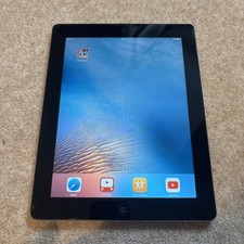 Apple iPad 2nd Generation 16GB Wi-Fi Tablet Silver Black Bezel A1395
