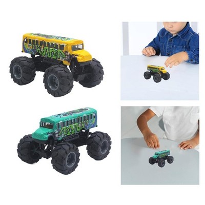 Schulbus Spielzeug Monstertruck Druckguss LKW Spielzeug für Jungen Mädchen Kinder Kinder
