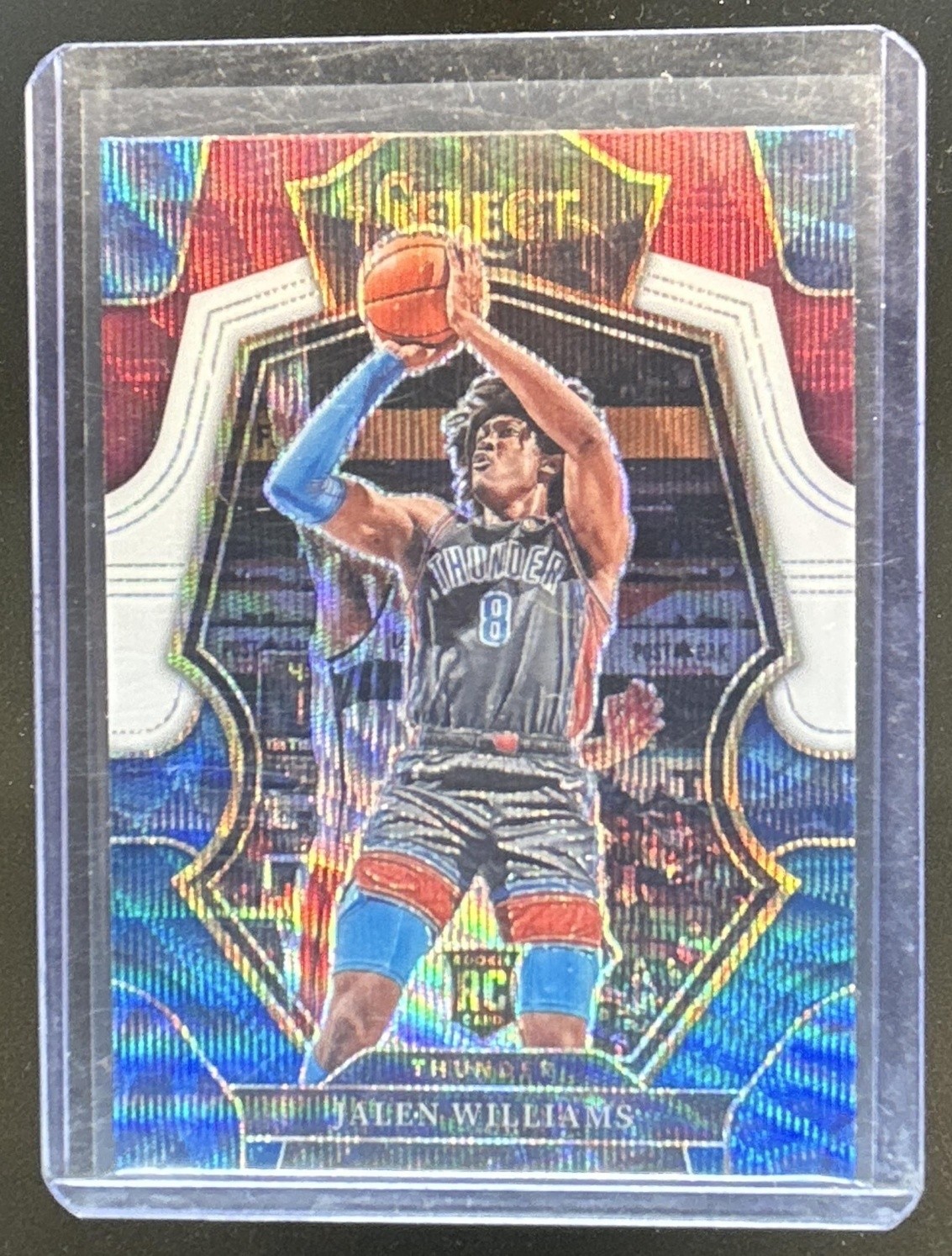 2022-23 Panini Select Jalen Williams RC Tri Color Prizm Premier Level #167