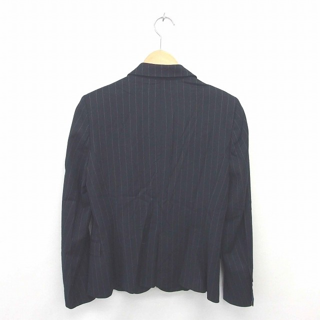 ZARA BASIC Jacket Outer Tailored Striped Fully Li… - image 2