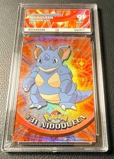 Topps Pokemon TV Animation Series 1 Rainbow Holo Foil ACE 9 #31 Nidoqueen