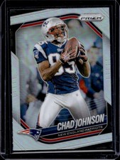 2025 Panini Prizm Chad Johnson Silver #180 Patriots