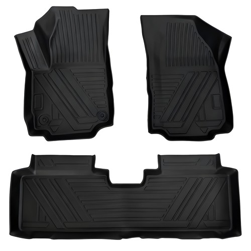 Floor Mats TPE fit for Chevrolet Equinox 2018-2024 Universal Liner Accessories