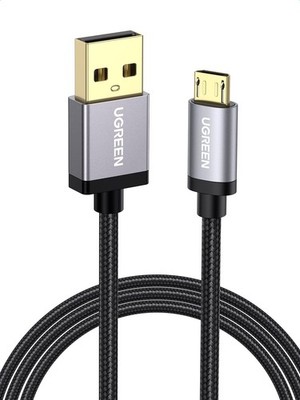 UGREEN Micro USB Kabel 2A USB auf Micro USB Schnell Ladekabel kompatibel mit Gal