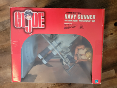 G.I. Joe Navy Gunner Twin Mount Anti-Aircraft 40mm 12
