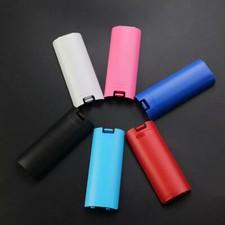 LOT Battery Cover Lid Door Shell Case Clip Replacement For Wii Remote Controller