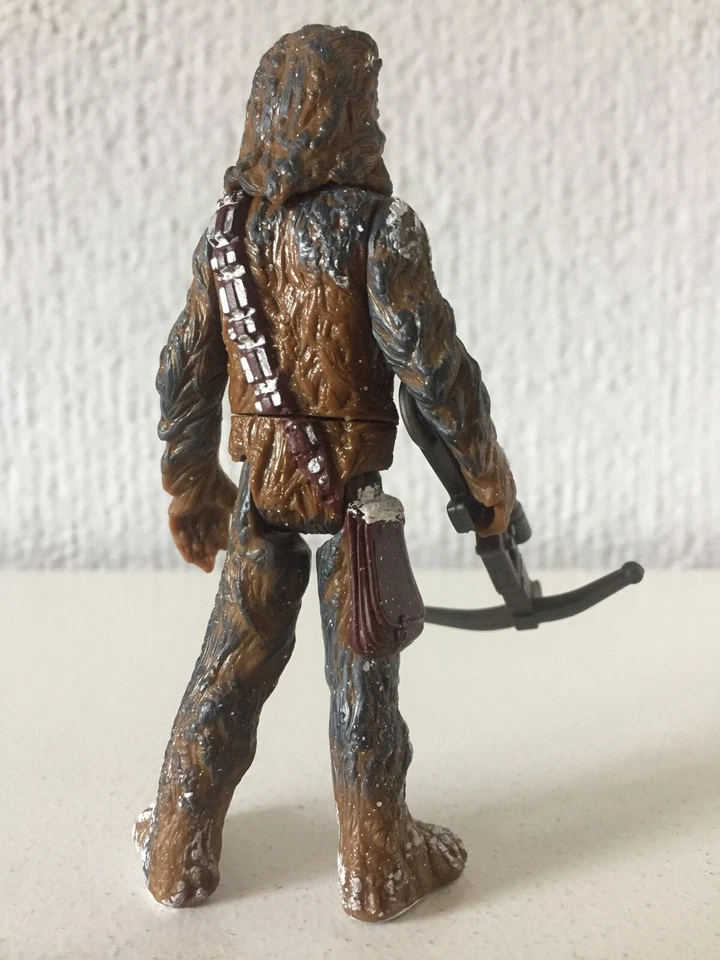 HOTH CHEWBACCA WITH BOWCASTER - STAR WARS - THE POWER OF THE FORCE- 1998 ¡NUEVO! - Imagen 2 de 2