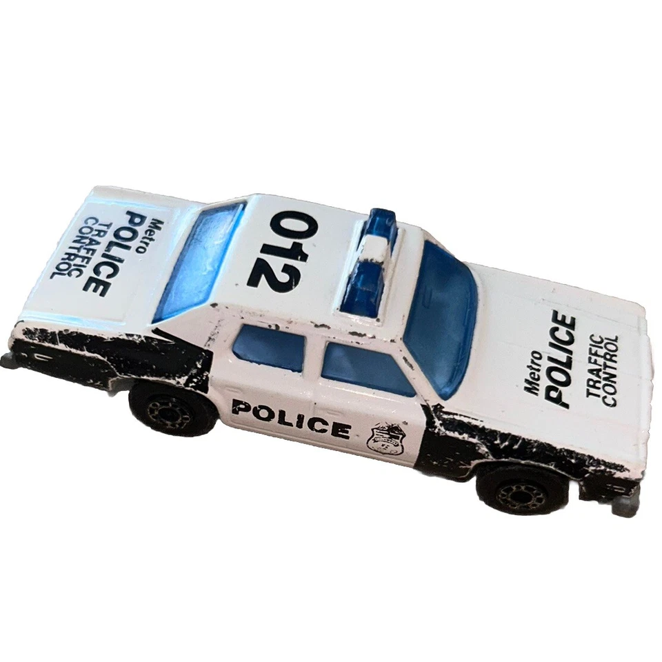 火柴盒 Lesney Plymouth Gran Fury 超快编号 10辆警车1979年英国制造 — 第 3/4 张图片