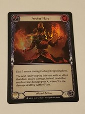 Aether Flare (Red) foil Arcane Rising Flesh and blood unlimited Tcg NM 