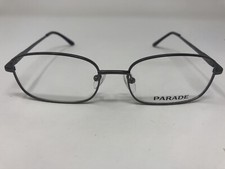 Parade Eyeglasses Frames PQ01617 Gun Metal 52-17-140 Full Rim J513