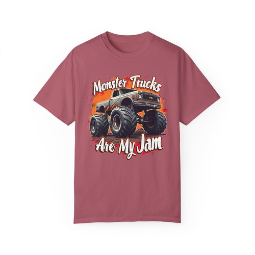 Funny Monster Truck Jam Unisex T-shirt, Humorous Tee, Sarcastic Top, Joke Shirt - 第 30/37 張圖片