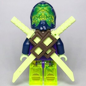 LEGO Ninjago Ghost Ninja Attila Minifigure Possession Spyder 70738 70736 7073