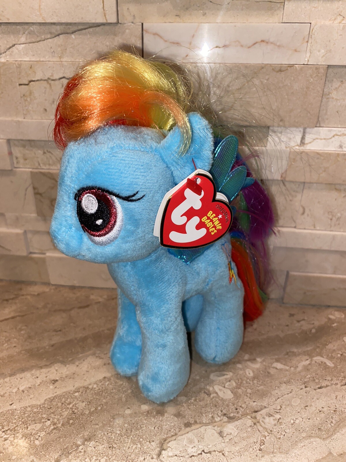 rainbow dash beanie baby