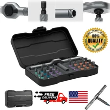 DIY 24 in 1 Multifunction Screwdriver Head Set Household Repair Ratchet Wrench