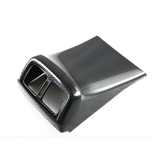 1x ABS Carbon Pattern Rear Vent Cover TRIM For Toyota Hilux Revo 2015-2024 - Picture 4 of 4