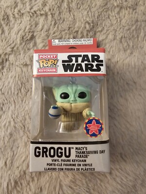 Funko Pocket Pop Schlüsselanhänger Star Wars The Mandalorian Grogu Macys Thanksgiving Day