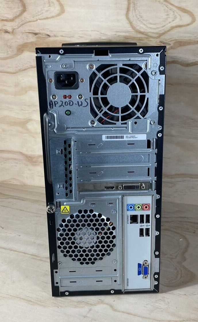 HP 500B MT Tower Computer PC Core 2 Duo E7500 2.93GHz 4GB 500GB WI