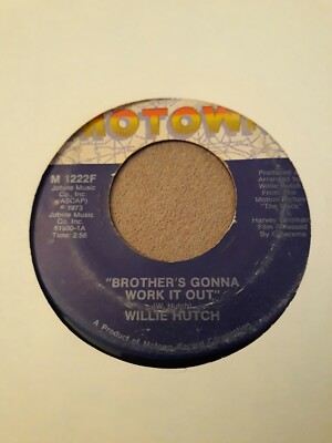 Motown Records Willie Hutch I Choose You Brother S Gonna Work It Out 45 Rare Ebay