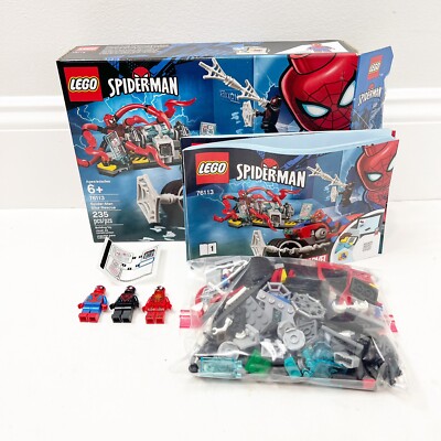♡ LEGO 76113 Marvel Spider-Man: Spider-Man Bike Rescue 100% Complete