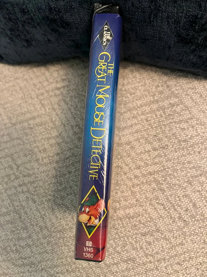 The Great Mouse Detective (1992, VHS) Walt Disney Black Diamond New Sealed! - Image 3 of 4