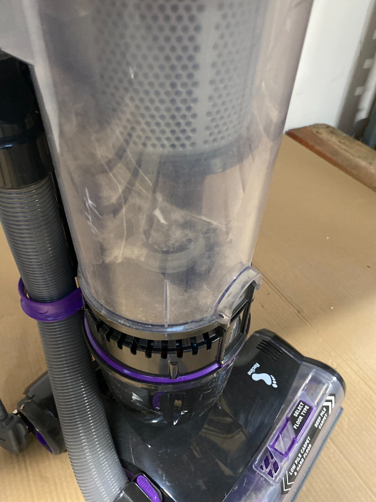 VAX Mach Air UCA1GEV1 Upright Bagless Vacuum Cleaner Grey/Purple