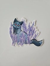 Fox Wolf Dog Ornamental Paw Temporary Tattoo Unique Custom Art 4 x3.5