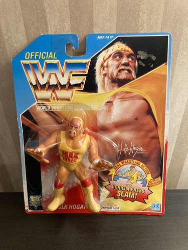 WWF Hasbro Series 1 Hulk Hogan MOC Titan Sports WW...