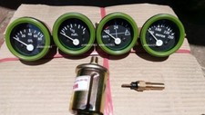 24v Electrical Gauges 52mm - Oil Pressure Temp Fuel Volt With Senders