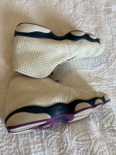 JORDAN HORIZON GG 819848 127 SAIL/HYPR VIolet SHOES 7Y Sneakers High Top Youth - Picture 5 of 7
