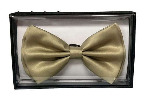 Classic BowTie Pure Plain Neckwear Adjustable Men's Bow Tie - Tuxedo (Pretied) - 第 45/89 張圖片