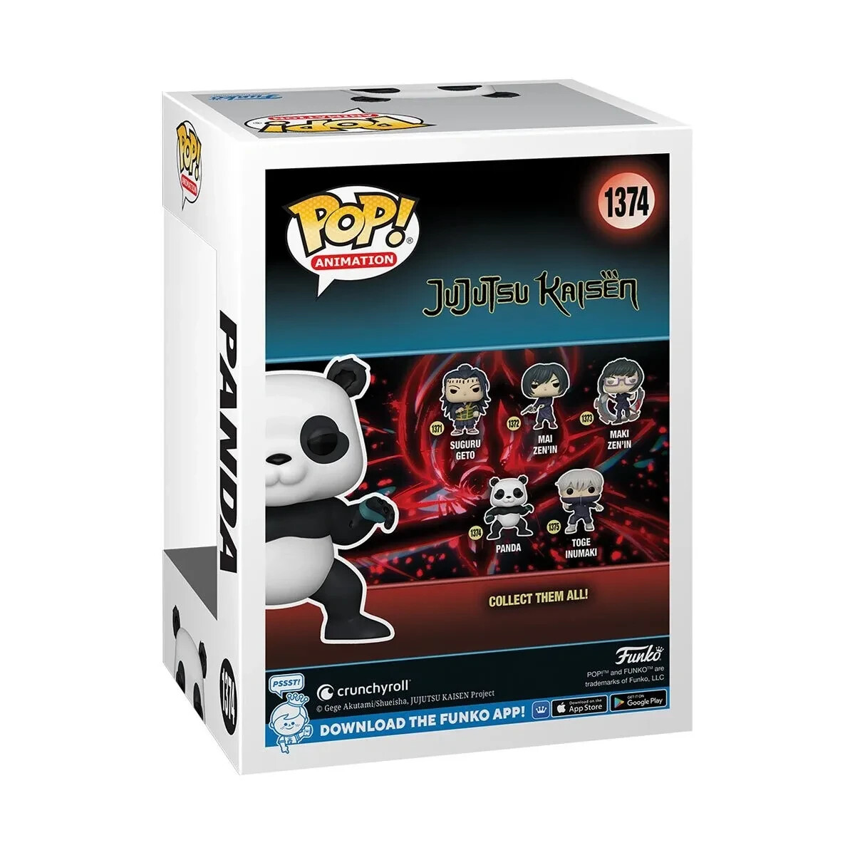 Funko Pop Anime Jujutsu Kaisen - Panda Flocked #1374 EE Exclusive