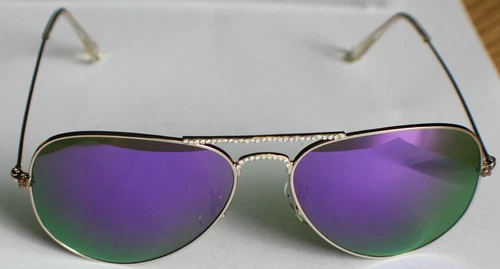 New Jimmy Crystal NY Sunglasses GL1261 with Swarovski Crystals, Gorgeous