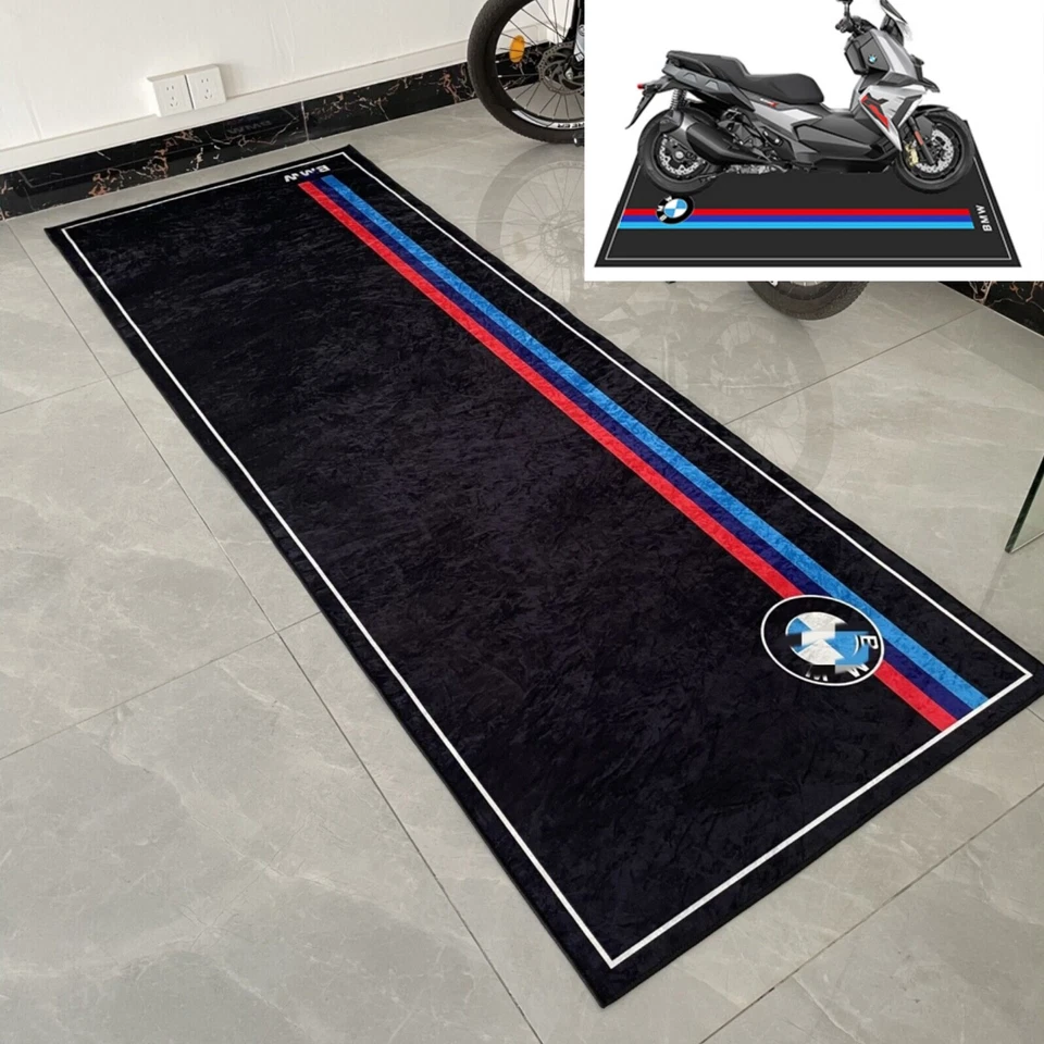 Motorcycle Workshop Carpet Showroom Garage Factory Floor Mat For BMW M sports - Image 2 of 4