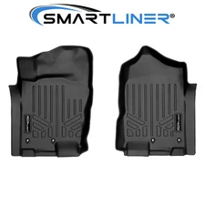 SMARTLINER Custom Fit Floor Mats 1st Row Liner Set OEM 2017-2024 Nissan Titan
