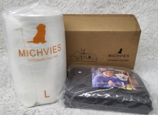 Michvies Orthopedic Dog Bed Large GRAY In Color