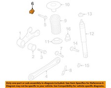 FORD OEM 05-14 Mustang-Lower Cntrl Arm Front Bolt W710089S440
