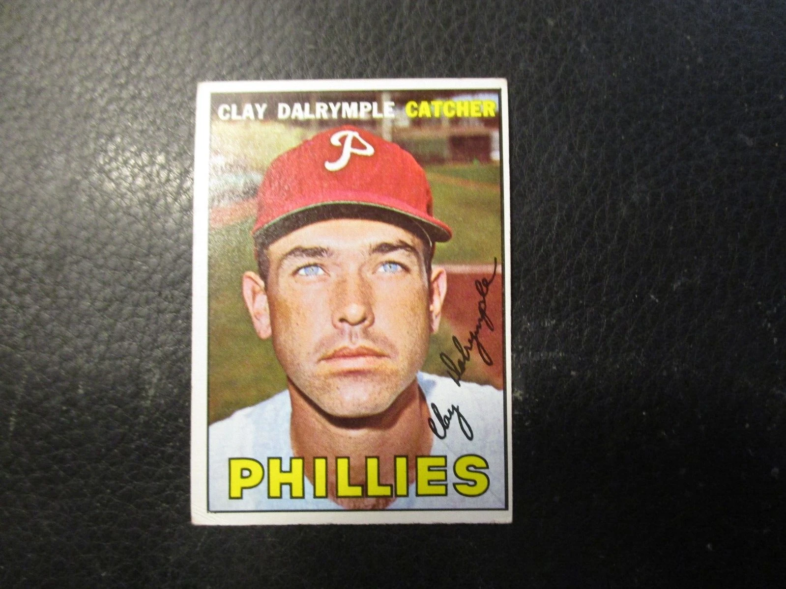 Clay Dalrymple trading card