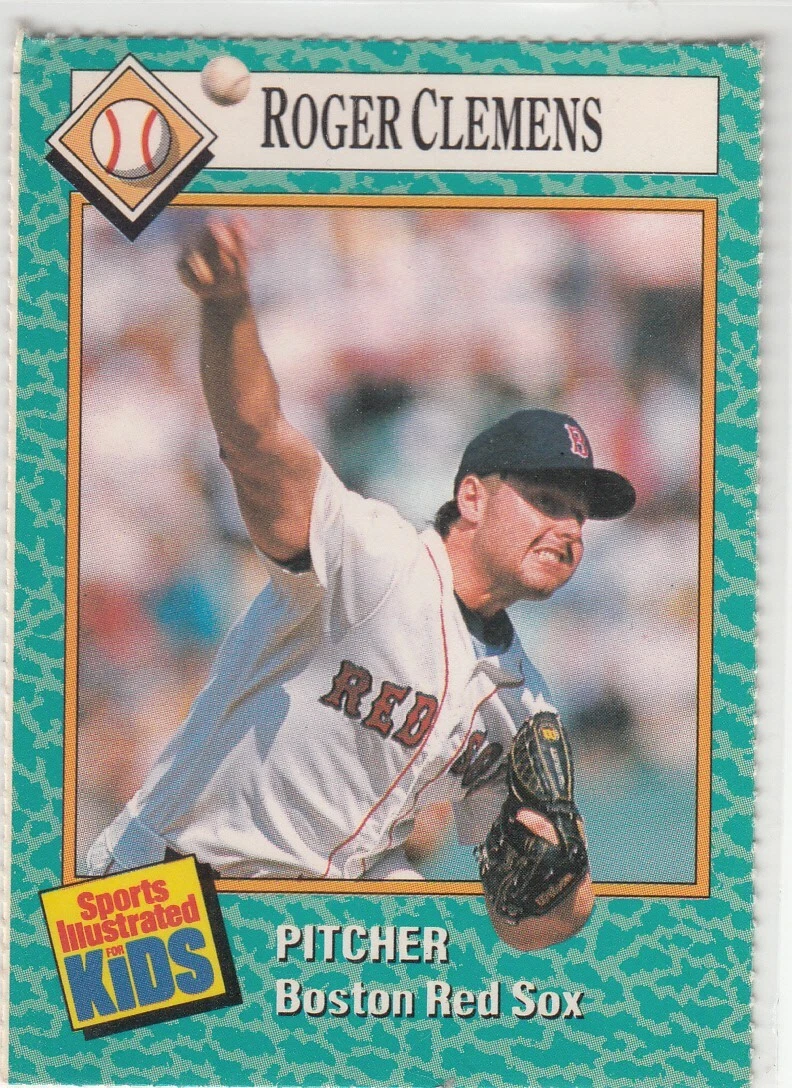 1989 Sports Illustrated for Kids Series 1 - Roger Clemens #60 for