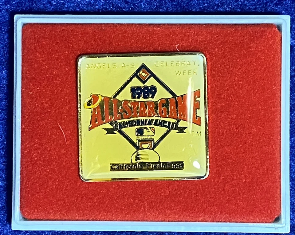 Vintage California Angels Baseball 1989 All Star Game Pin In Original Package - Image 3 of 4