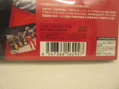 TOTO IV DELUXE EDITION 40TH A CD Factory Sealed Genuine Product Ships from Japan - Imagen 2 de 2