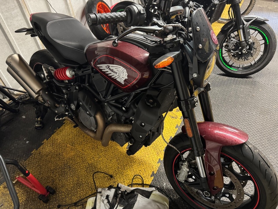 indian ftr 1200 akrapovic exhaust